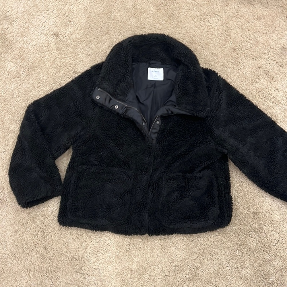 Fuzzy coat M petite